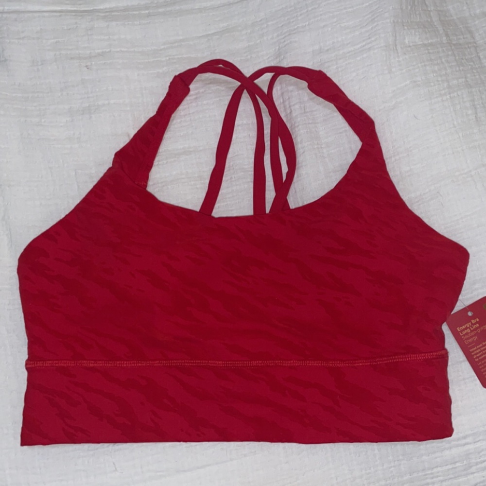 NWT Lululemon Lunar New Year Energy Longline Bra